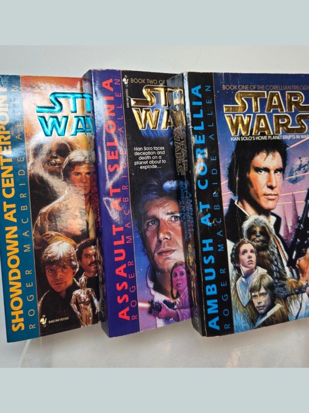 Star Wars: The Corellian Trilogy Paperback Vol. 1-3 Roger MacBride Allen